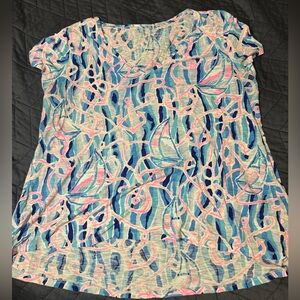 Lilly Pulitzer Essie tshirt XXL